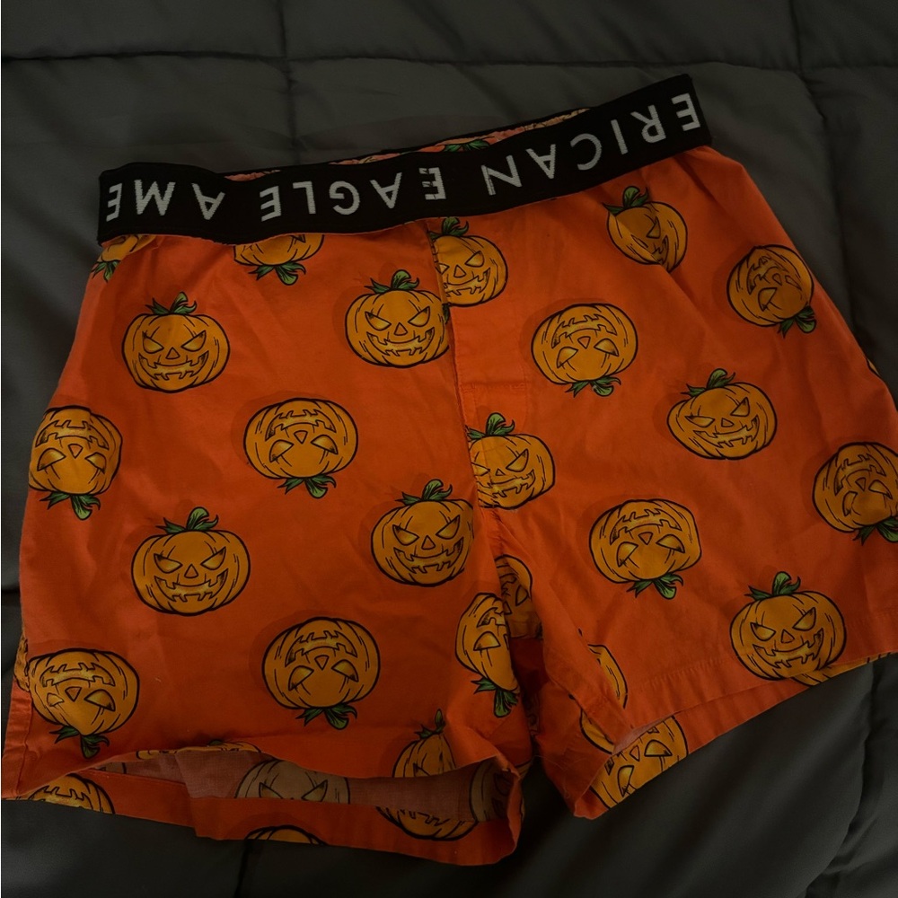 american eagle pumpkin boxers size s ! - Picture 5 of 5